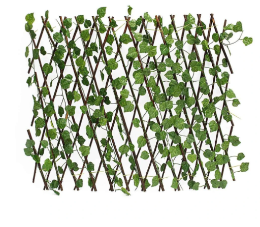 Simulation Fence Fence Fake Flower Green Leaves Outdoor Garden Decoration Leaves