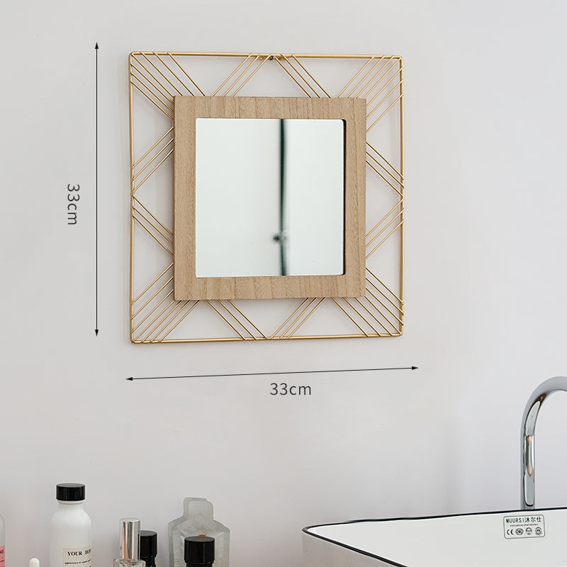 Nordic Living Room Wall Decoration Pendant Mirror