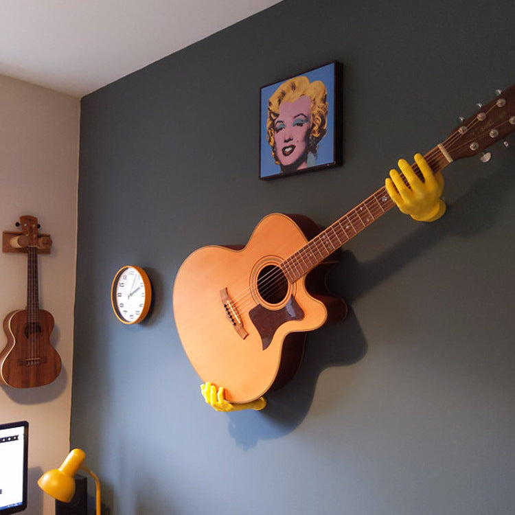 3D Model Hand Resin Ornaments Guitar Wall Hanger Art